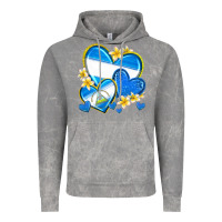 Cloud Rock nicaragua hearts Vintage Hoodie - texasbilliewilder