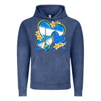Vintage Denim nicaragua hearts Vintage Hoodie - texasbilliewilder