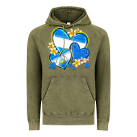 Vintage Olive nicaragua hearts Vintage Hoodie - texasbilliewilder