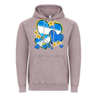 Vintage Zinc nicaragua hearts Vintage Hoodie - texasbilliewilder