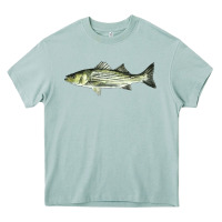 Arona Striped Bass Heavy Core Tee - LillyAllenDesigns