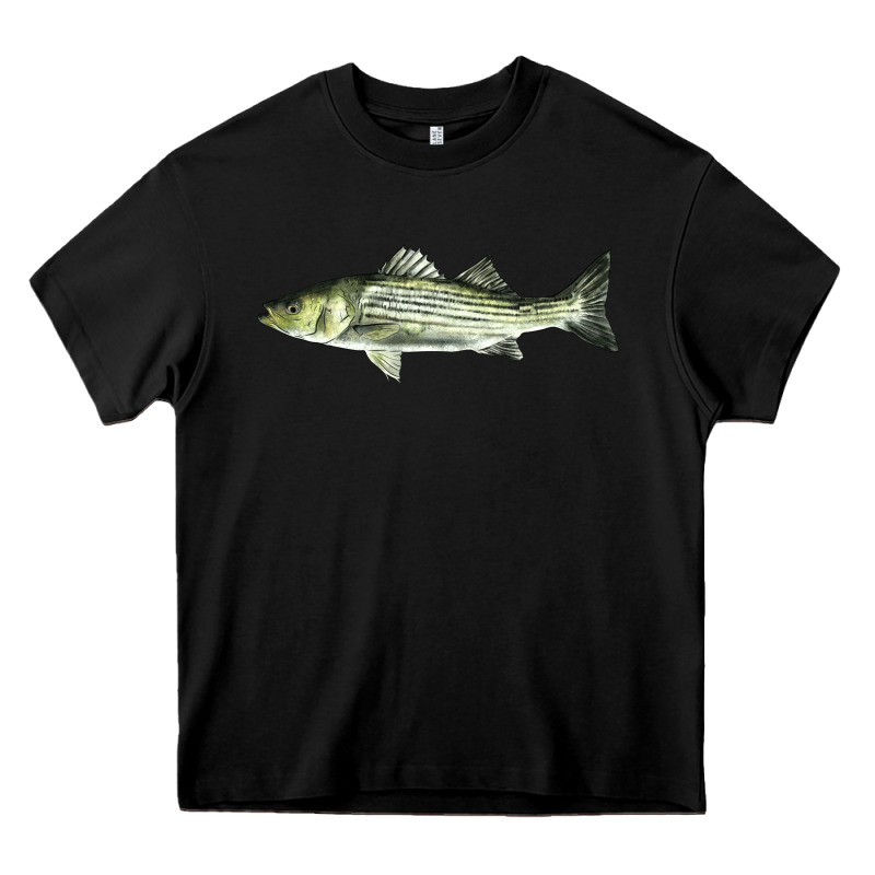 Striped Bass Heavy Core Tee by LillyAllenDesigns | Teevron