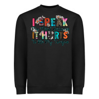 Black i speak my mind because it hurts to bite my tongue Heavyweight Sweatshirt - Zillion Design Studio