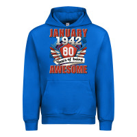 Cobalt january 1942 80 years of being awesome Urban Hoodie - Jasminsmagicworld