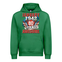 Emerald january 1942 80 years of being awesome Urban Hoodie - Jasminsmagicworld