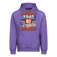Tulip january 1942 80 years of being awesome Urban Hoodie - Jasminsmagicworld