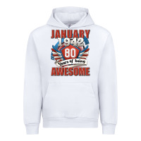 White january 1942 80 years of being awesome Urban Hoodie - Jasminsmagicworld