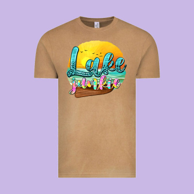 Lake Junkie Vintage Tee Designed By Texasbilliewilder