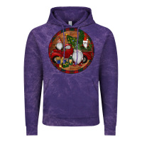 Cloud Purple Gnome Truck Christmas Vintage Hoodie - RanaPortraitStore