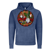 Vintage Denim Gnome Truck Christmas Vintage Hoodie - RanaPortraitStore