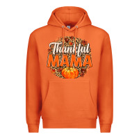 Carrot Thankful Mama Premium Hoodie - MaliasSmallBusiness
