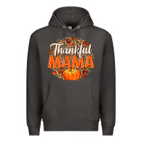 Smoke Thankful Mama Premium Hoodie - MaliasSmallBusiness
