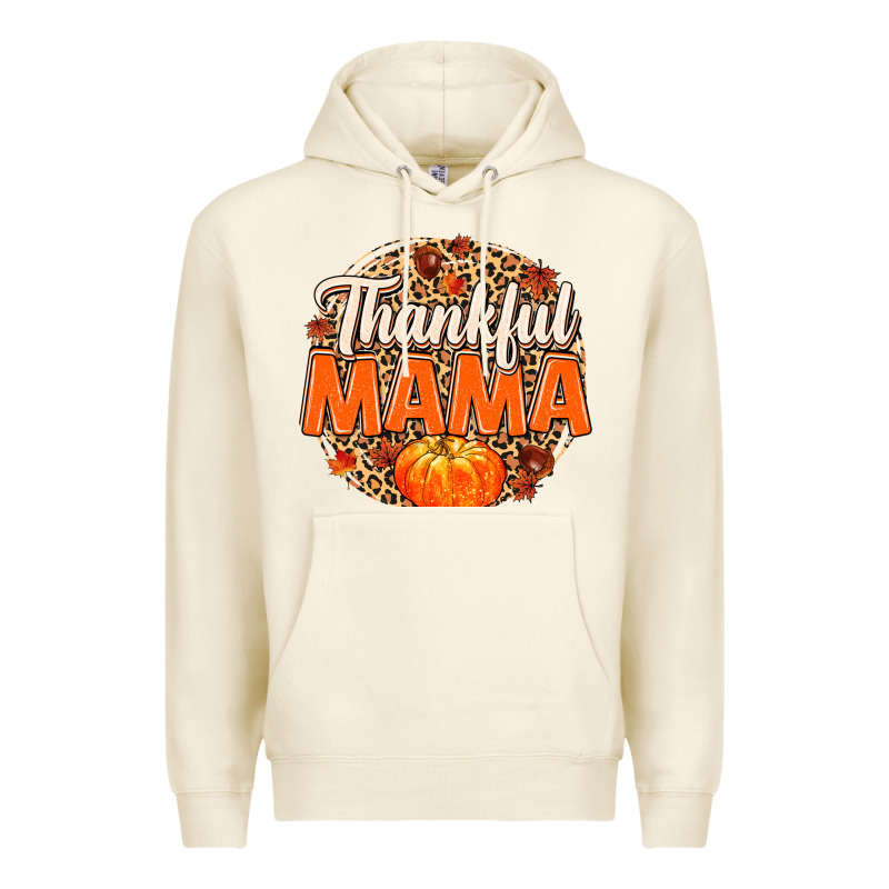 Thankful Mama Premium Hoodie by MaliasSmallBusiness | Teevron