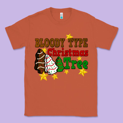 Bloody Type Christmas Tree Classic Tee Designed By Fadigitalartstudio