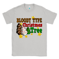 Moon Dust Bloody Type Christmas Tree Classic Tee - FaDigitalArtStudio