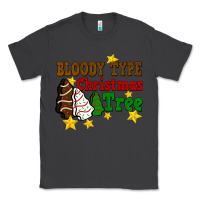 Smoke Bloody Type Christmas Tree Classic Tee - FaDigitalArtStudio