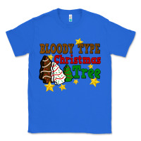 True Royal Bloody Type Christmas Tree Classic Tee - FaDigitalArtStudio