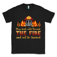 Black the fire with firefighter air mask Classic Tee - HRA Design Shop