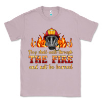 Lilac the fire with firefighter air mask Classic Tee - HRA Design Shop