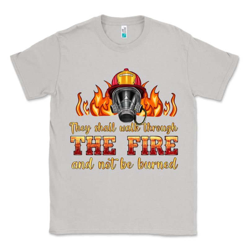 The Fire With Firefighter Air Mask Classic Tee by HRA Design Shop | Teevron