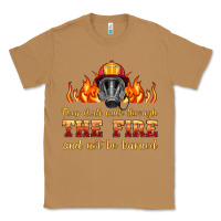 Toasted Coconut the fire with firefighter air mask Classic Tee - HRA Design Shop