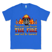 True Royal the fire with firefighter air mask Classic Tee - HRA Design Shop