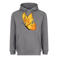 Storm Flying Cloudless Sulphur Butterfly Heavyweight Hoodie - LillyAllenDesigns
