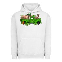 Pigment Lunar Rock st patricks farm animals truck Urban Hoodie - Jasminsmagicworld