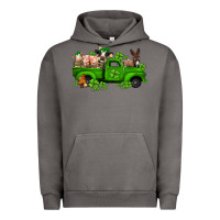 Pigment Tornado st patricks farm animals truck Urban Hoodie - Jasminsmagicworld