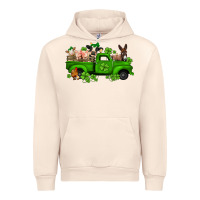 St Patricks Farm Animals Truck Urban Hoodie | Teevron