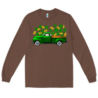 Chestnut st patricks shamrock gold truck Long Sleeve Tee - FaDigitalArtStudio