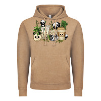 Vintage Coffee panda coffee cups Vintage Hoodie - texasbilliewilder