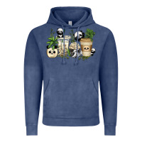 Vintage Denim panda coffee cups Vintage Hoodie - texasbilliewilder