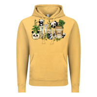 Vintage Mustard panda coffee cups Vintage Hoodie - texasbilliewilder