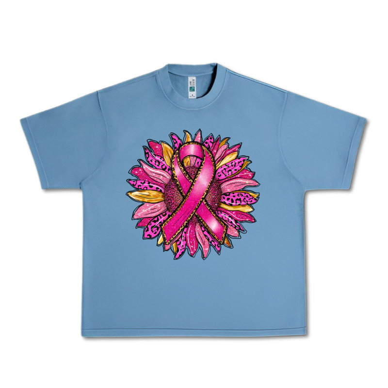 Breast Cancer Sunflower Urban Heavy Tee by RanaPortraitStore | Teevron