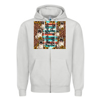 Dove Grey life is better with a pug Zipper Hoodie - JahusDesignShop