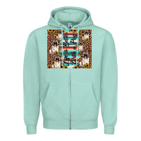 Seafoam life is better with a pug Zipper Hoodie - JahusDesignShop
