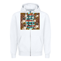 White life is better with a pug Zipper Hoodie - JahusDesignShop