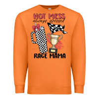 Carrot hot mess always stressed race mama Premium Sweatshirt - MaliasSmallBusiness