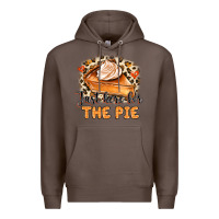 Coffee Just Here For The Pie Premium Hoodie - MaliasSmallBusiness