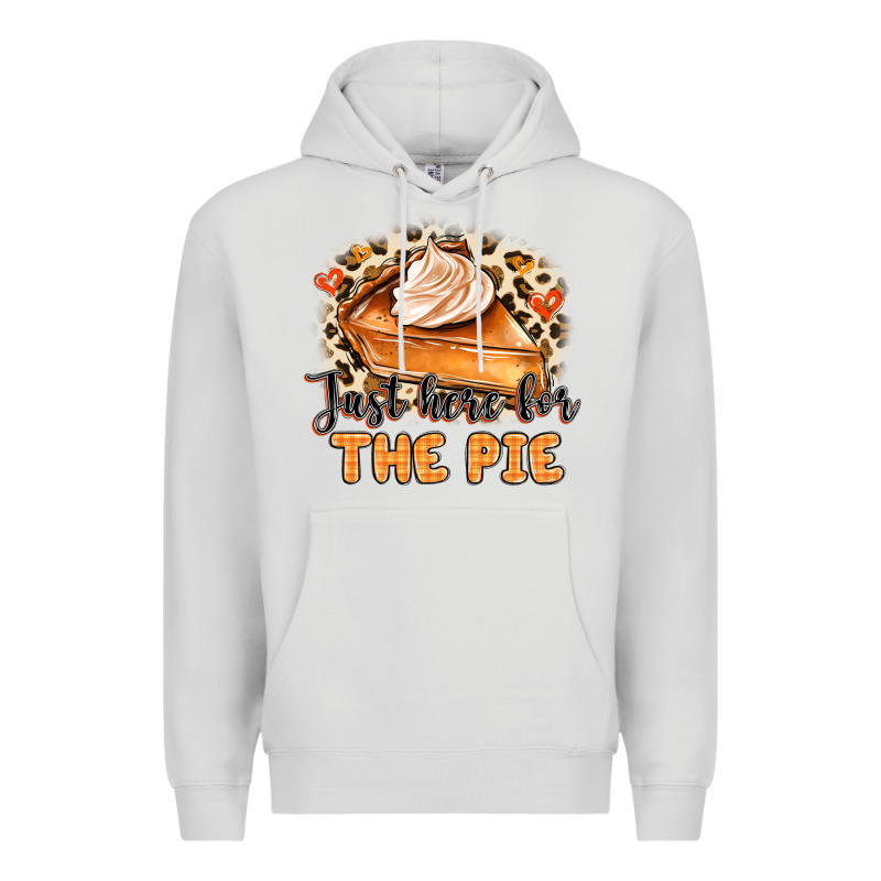 Just Here For The Pie Premium Hoodie by MaliasSmallBusiness | Teevron