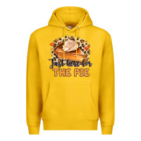 Lemon Just Here For The Pie Premium Hoodie - MaliasSmallBusiness