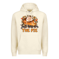 Sandshell Just Here For The Pie Premium Hoodie - MaliasSmallBusiness