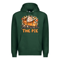 Sports Green Just Here For The Pie Premium Hoodie - MaliasSmallBusiness