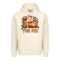 Tofu Just Here For The Pie Premium Hoodie - MaliasSmallBusiness