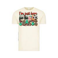Vintage Arctic i'm just here for the snacks soccer Vintage Tee - Zillion Design Studio