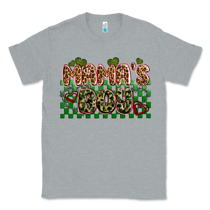 Valentines Day Mama's Boy Olivia Classic Tee by OliviaCreatesArt | Teevron