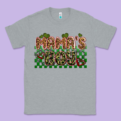 Valentines Day Mama's Boy Olivia Classic Tee Designed By Oliviacreatesart