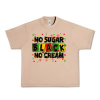 Burro no sugar no cream black Urban Heavy Tee - Zillion Design Studio