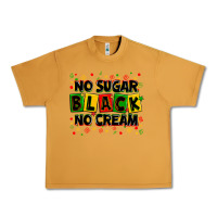 Peanut Butter no sugar no cream black Urban Heavy Tee - Zillion Design Studio